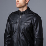 Urban Republic // Nappa Moto Jacket // Black (S)