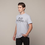 Homiès New York Tee // Heather + Black (M)