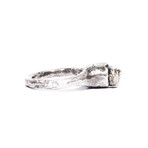 Silver Ring + Pyrite (S (US 5.5) Adjustable)