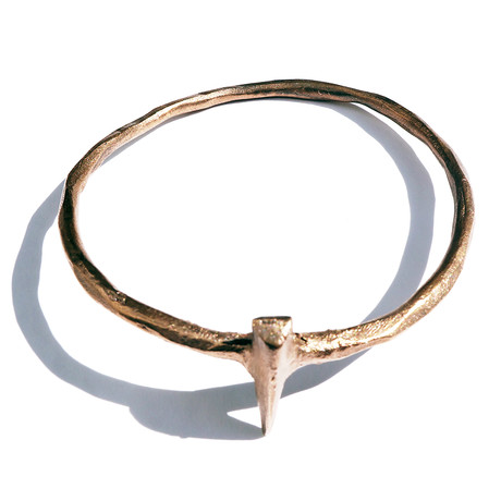 Arrow Bangle // Rose