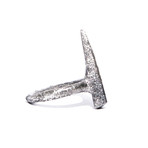 Arrow Ring // Silver (S (US 5.5) Adjustable)
