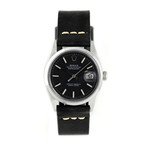 Rolex Datejust // Black Strap // Refinished Black Index // c. 1970s
