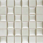 Escalier 2" Squares Pattern (Ivory //  5 sq ft)