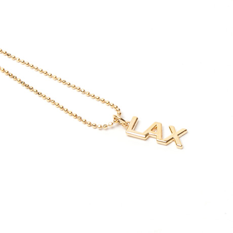 Jetsetter Necklaces (Shiny Silver // LAX)