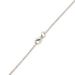 Jetsetter Necklaces (Shiny Silver // LAX)