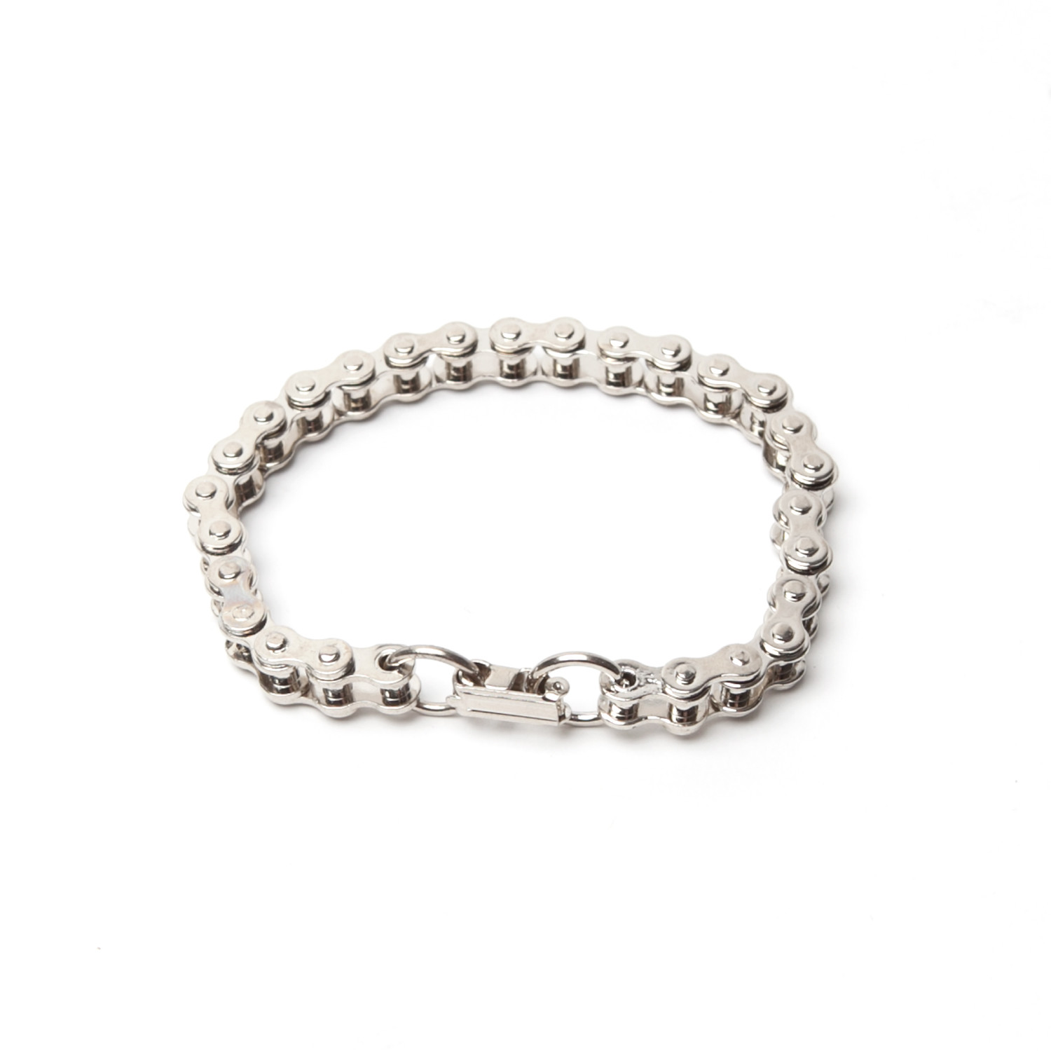 Chain Link Bike Chain Bracelet (Silver) - Union the Brand - Touch of Modern