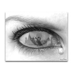 Tearful Encounter (11"L X 14"H)