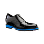 Paris Polished Shark Sole Oxford Shoes // Black (US: 7.5)