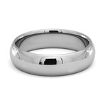 J.R. Yates Classico Classic Comfort Fit Tungsten Ring // 8mm (Size 6)