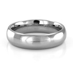 J.R. Yates Classico Classic Comfort Fit Tungsten Ring // 6mm (Size 12.5)