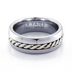 Jryates Bandalero Cobalt & 14K White Gold Ring (Size 7)