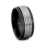 J.R. Yates Zurnov Tungsten Carbide Ring (Size 7)