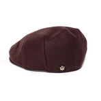 Hard Eye Flatcap // Brown (XL / 24")