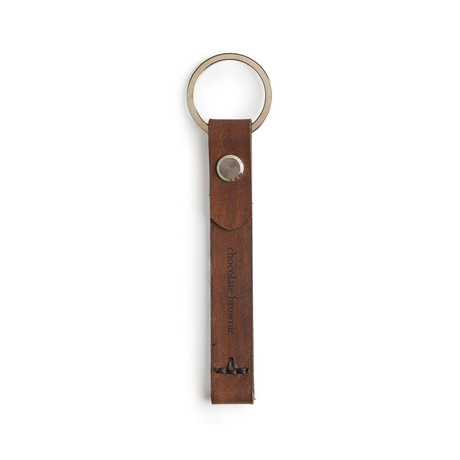 Keyring // Dark Brown