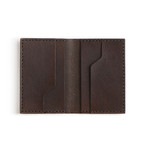 Card Wallet // Dark Brown