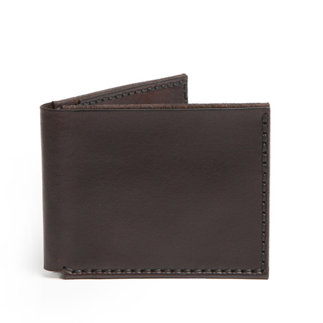 Slimline Wallet // Dark Brown