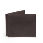 Slimline Wallet // Dark Brown