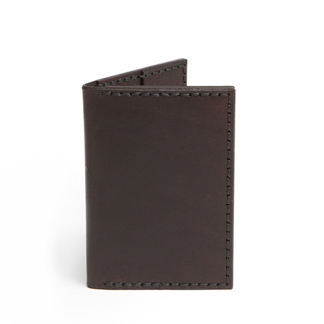 Card Wallet // Dark Brown