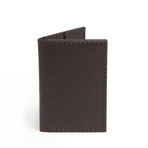 Card Wallet // Dark Brown