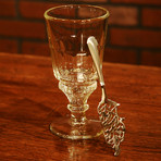 Absinthe Infusion + 2 La Rochere Glasses + 2 Absinthe Spoons