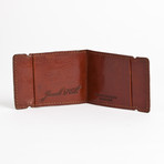 Nile Crocodile // Cash Cover (Black with Red Stitch)