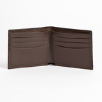 Nile Crocodile // Bi-Fold Wallet (Cognac)