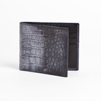 Nile Crocodile // Bi-Fold Wallet (Cognac)