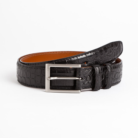 Nile Crocodile Leather Belt