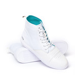 470g Leather + Nylon High-Tops // White (Euro: 43)