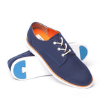 Gram // 380g Cotton Canvas Derby // Navy (US: 8.5)