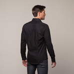 Button Up Shirt // Black (2XL)