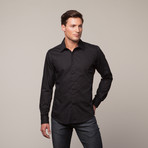 Button Up Shirt // Black (2XL)