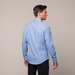 Button Up Shirt // Ocean Blue (XL)