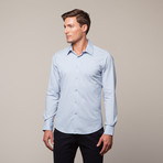 Button Up Shirt // Sky Blue (L)