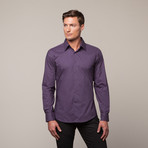 Button Up Shirt // Plum (XL)