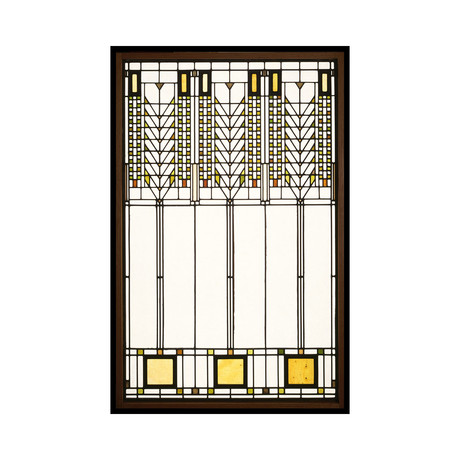 Tree of Life Window, 1904 (11"L x 17"W x 2"D)