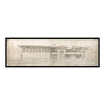 Frank Lloyd Wright // City National Bank and Hotel // Mason City, Iowa, 1909 (17"L x 5"W)