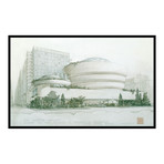 Guggenheim Museum // New York, NY, 1943 // Day (17"L x 10"W x 2"D)