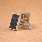 Rectangle Whiskey Barrel Cufflinks