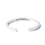 San Francisco Cuffs // Steel