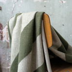 MINA // Forest Green Wool Blanket