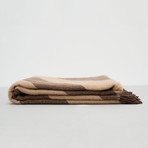 MINA // Deep Brown Wool Blanket