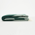 BOH // Bottle Green Wool Blanket