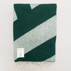 BOH // Bottle Green Wool Blanket