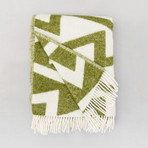 FRINGE // Army Green Wool Blanket