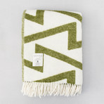 FRINGE // Army Green Wool Blanket