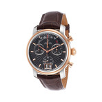 Accutron Chronograph Brown Leather + Black Dial // 65C109