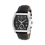 Stratford Chronograph Black Leather + Dial // 63B142