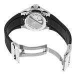 Curacao Automatic Black Rubber + Silver Dial // 63B129