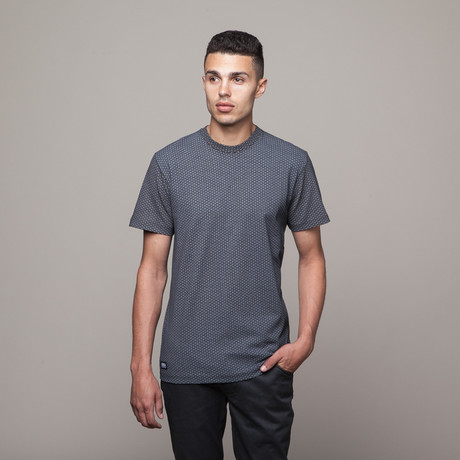 Tumbling Blocks T-Shirt // Black (XS)